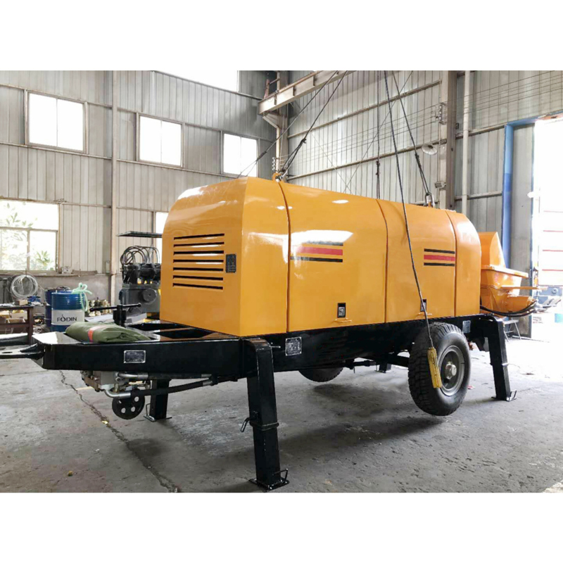 Wholesale China Wheeled Excavator 3 Ton Factories Exporter –  Trailer Concrete Pump HBTS40.06.55E  – Simply detail pictures