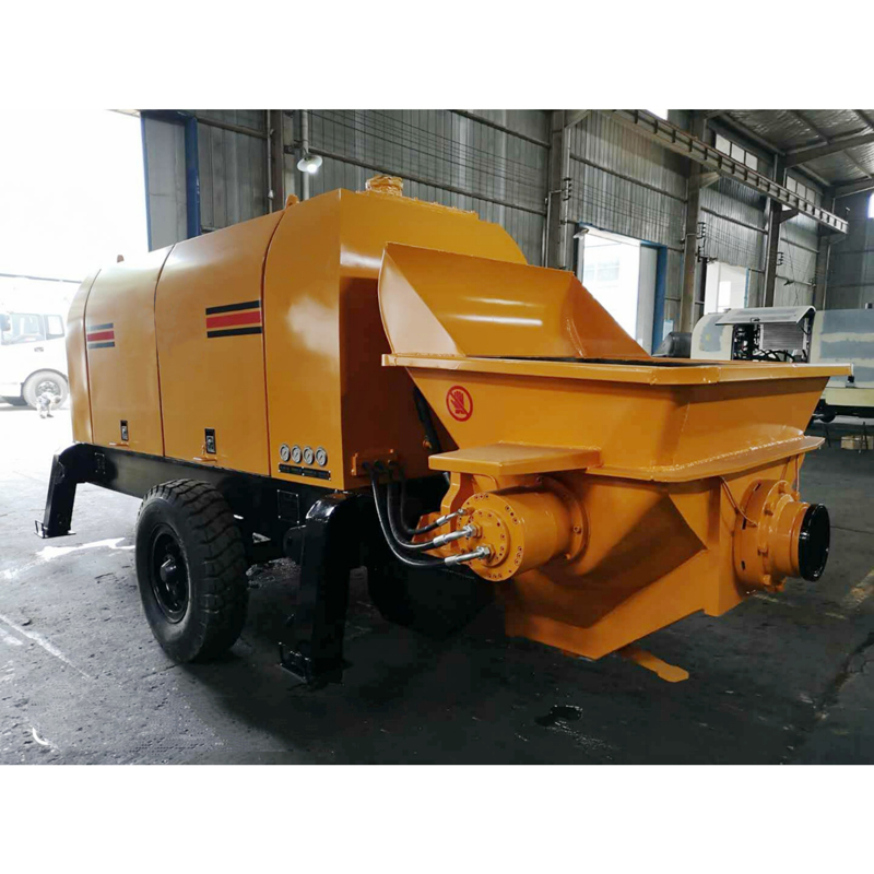 Wholesale China Wheeled Excavator 3 Ton Factories Exporter –  Trailer Concrete Pump HBTS40.06.55E  – Simply detail pictures