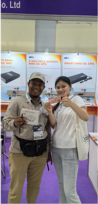 Why did MINI ups receive so many praises from customers at the Indonesian exhibition?