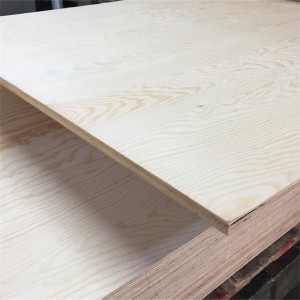 BB/CC grade pine veneer poplar core commercial plywood for furniture
