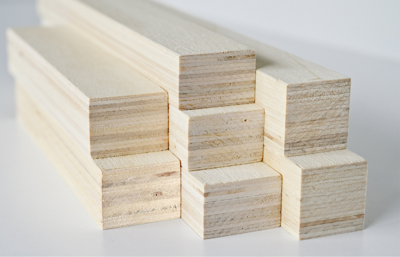 The difference between LVL, LVB, and plywood