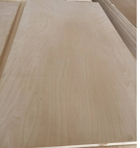 21mm thickness Baltic Birch faced poplar plywood 1220x2440mm