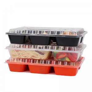 Japanese Style Plastic Food Containers Take Away Lunch Box