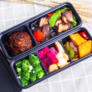 Japanese Style Plastic Food Containers Take Away Lunch Box