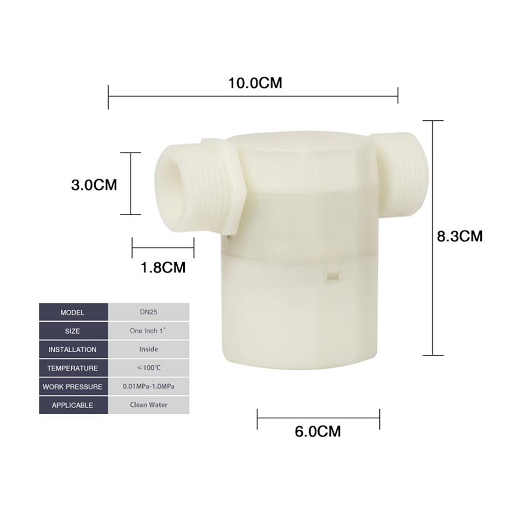 China Wholesale Pipeline Water Filter Manufacturers - Wiir Brand Plastic Float Valve Manufacturer Wholesale Nylon PA66 Auto Water Level Control Valve – Weier