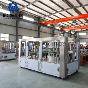 Aluminum Can Canned Fruit Juice  Filling and Seaming Machine