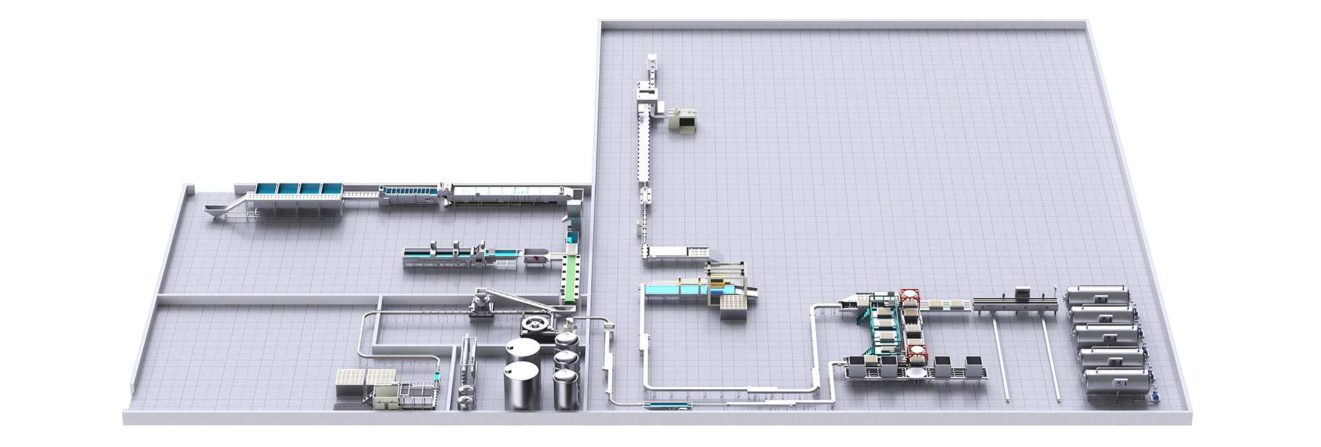 Canned food machinery production line 