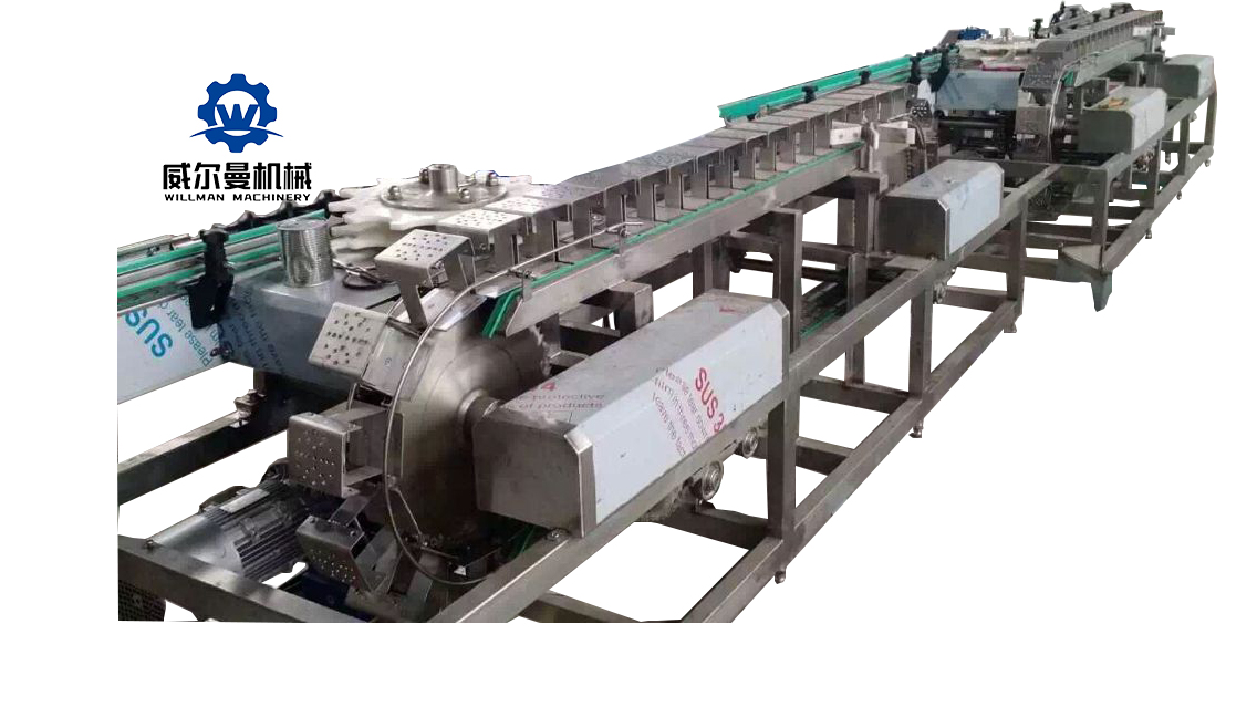 Canned mackerel fish production machine  canned fish drainer