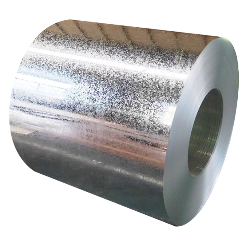 Hot dip galvanized iron coil gi coil galvanized steel DX51d, SGCC with regular spangle