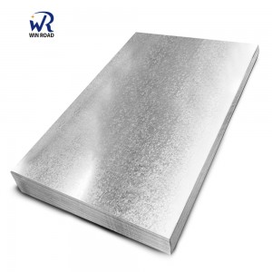 Factory Price Roof Sheeting Building Materials - Galvanized Steel Sheet 0.35mm 0.45mm DX51D+Z – Win Road