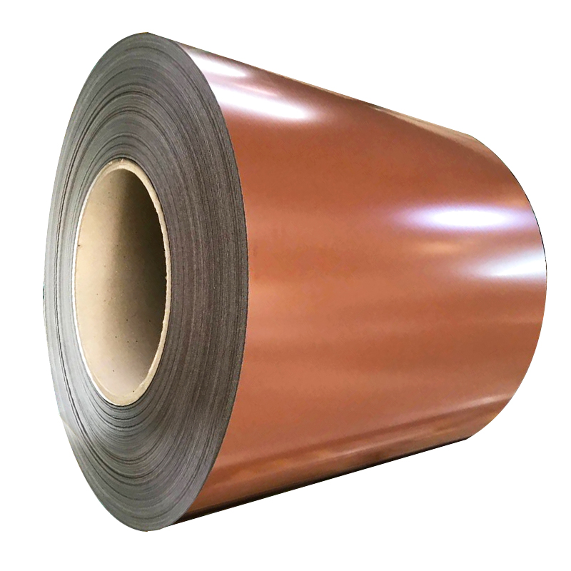 Brow Color Prepainted Steel Coil PPGI Coil Price For Building, Structure And Steel Profile