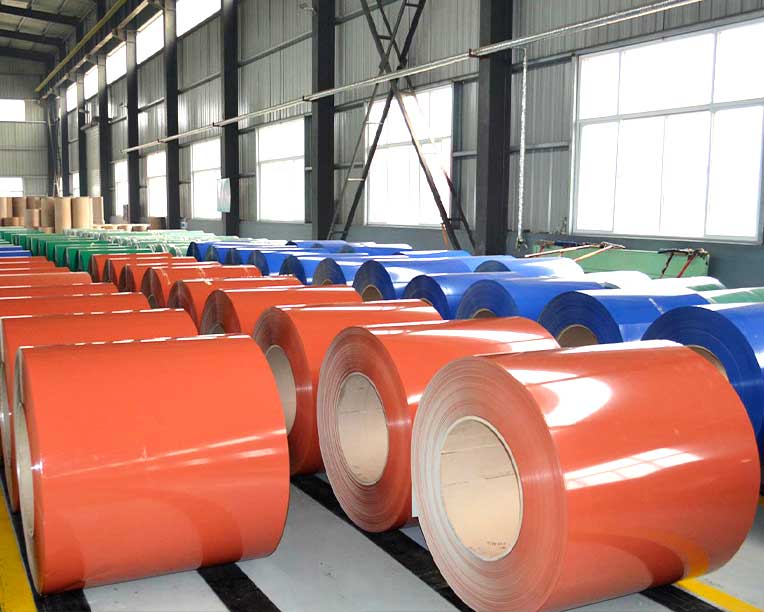 Common steel grades, substrates and coatings of color steel coils.