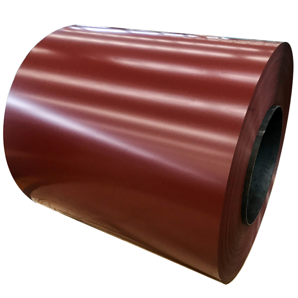 Wine Red Color Coated Steel Coil Price PPGI Prepainted Galvanized Steel