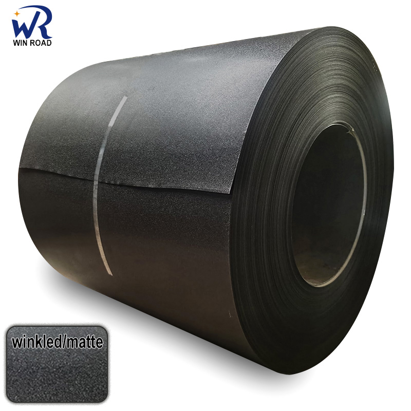 China factory ppgi coil matte 0.23mm 0.29mm RAL9004 signal black color