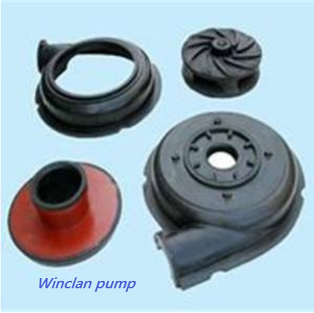 Factory wholesale Slurry Pumps - Rubber pump accessories-R55 – Winclan