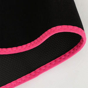 Waist Trimmer – Black/Pink | Premium Waist Trainer Sauna Belt for Men & Women