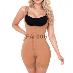 FA-006 Beige Fajas-Surgical Compression Garments for Women
