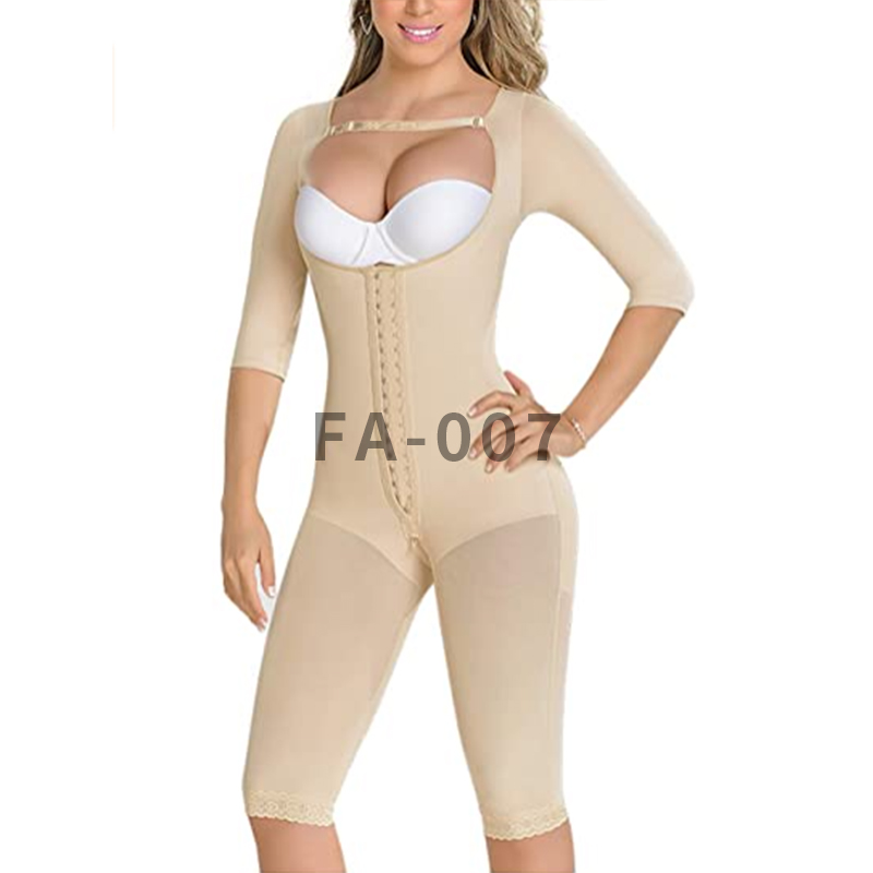 FA-007 Beige Fajas-Surgical Compression Garments for Women/ Shapermint Body Shaper Tummy Control Panty Featured Image