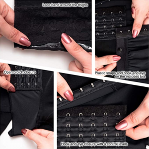 FA-005 Black Fajas- Shapewear Waist Slimming Girdles for Women
