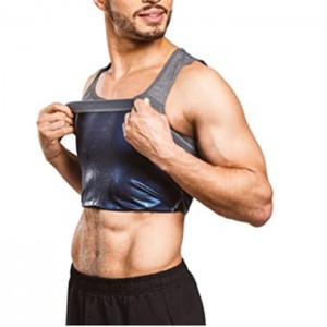 Sweat Shaper Men’s Premium Slimming Shapewear Workout Sauna Tank Top Vest