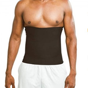 Sweat Shaper Premium Waist Trimmer for Men, Waist Trainer Sauna Belt, Neoprene-Free Waist Cincher, Sauna Slimming Belt