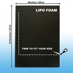 3 Pack Lipo Foam – Post Surgery Ab Board for Use with Post Liposuction Surgery Flattening Abdominal Compression Garments 8″X11″ Liposuction Foam pads for Recovery