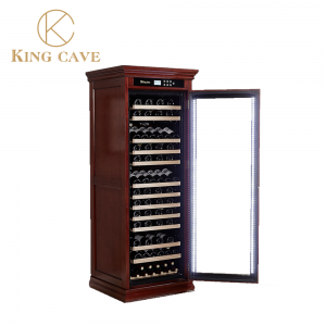 wood cigar rack cabinet