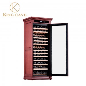 wood cigar rack cabinet