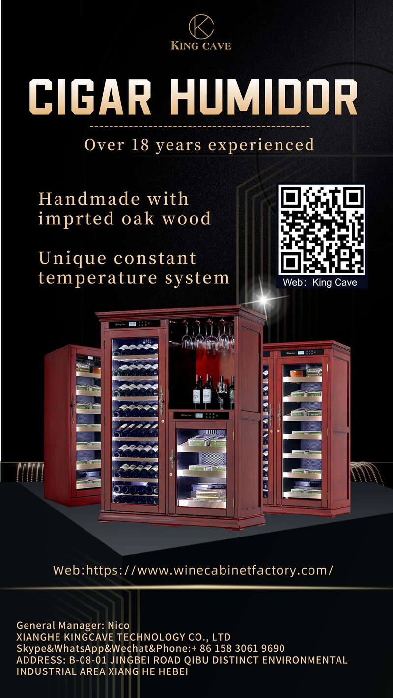 March promotion on humidors and wine coolers