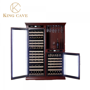 dual zone wine cabinet