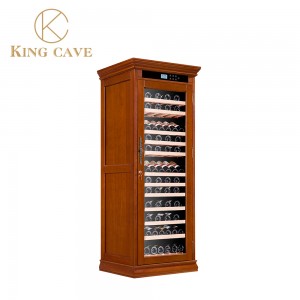 Wood Thermostatic Wine Cooler