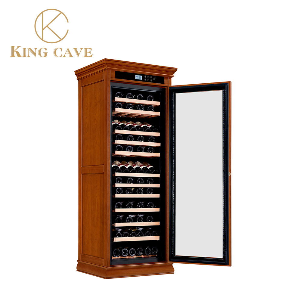 wood thermostatic wine cabinet (2)
