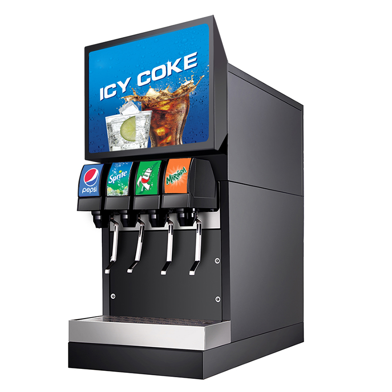 Discountable price Fast Food Drink Dispenser - KLJ-40A Carbonated Beverages Post- mix Dispenser – Aidewo