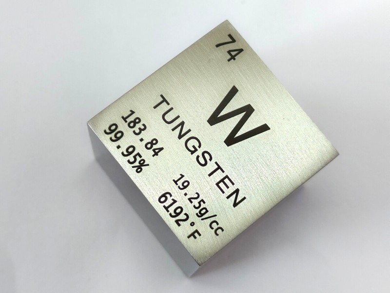 Nkhani Yabwino Kwa Okonda Chemistry-Tungsten Cube
