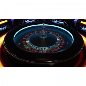 2.0 HX-Dragon Luxury professional electroinc roulette machin for Casino Equipment American or European