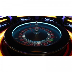 2.0 HX-Dragon Luxury professional electroinc roulette machin for Casino Equipment American or European