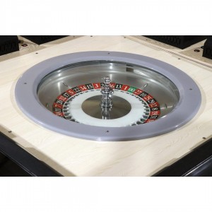 Discount wholesale China 18inch Solid Wooden European Super Casino Roulette Wheel Roulette Poker Table Ym-RW02