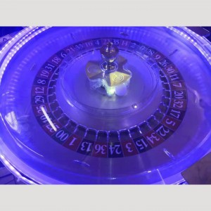 International roulette 12PLAYER POSITIONS wheel Double disc golden ball