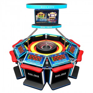 High definition China Casino Gaming professional roulette Table Gambling roulette wheel table Game Machine