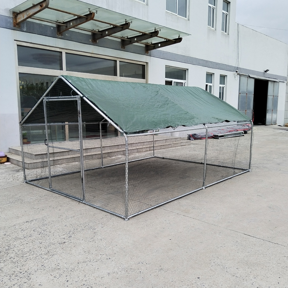 Wholesale Farm Steel Structure Chicken coop 4x3x2m Featured Image