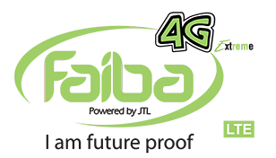 Faiba 4G logo Extreme LTE