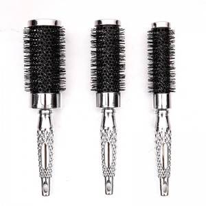 Professional round hair brush with high temperature resistance in different style