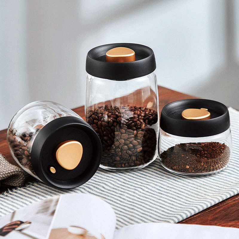 Custom Hot Selling Good Grips POP Container Airtight for Coffee and More Food Storage Rectangle Clear