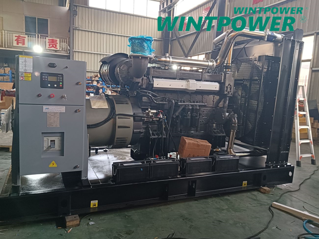 Delivery 1000KVA Brand New diesel generator set powered by SDEC 6KTAA25-G321 2023. 06 Include 1000 hours maintenance spare parts