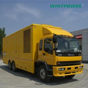 China Motorized Transfer Switches –  WT Trailer type Generator Mobile Type Generator Car Power Generation – WINTPOWER