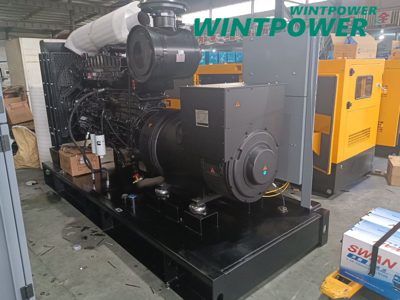 New Delivery Brand New diesel generator set to our site project 2023.05