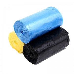 Factory Source Decomposing Dog Poop Bags - HDPE/LDPE Heavy Duty Disposable Flat Trash Bags On Roll – Wintrue