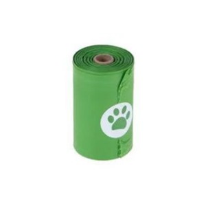 Factory best selling Compostable Custom Print Roll Waste Bag Green Pet Doggy Dog Biodegradable PLA Corn Starch Dog Poop Pet Litter Bag