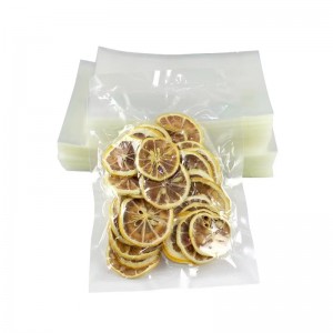 Discount wholesale Custom Clear Plastic Food Packing Retort Pouch Food Vacuum Bag