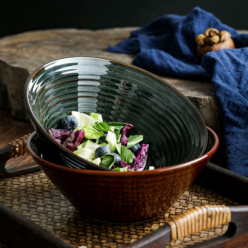 Hot New Products Salad Bowls - Ceramic kiln glaze thread ramen bowl soup bowl – Win-win